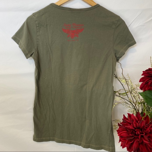 HARLEY DAVIDSON Heart Graphic Tee Shirt size M - Picture 5 of 6